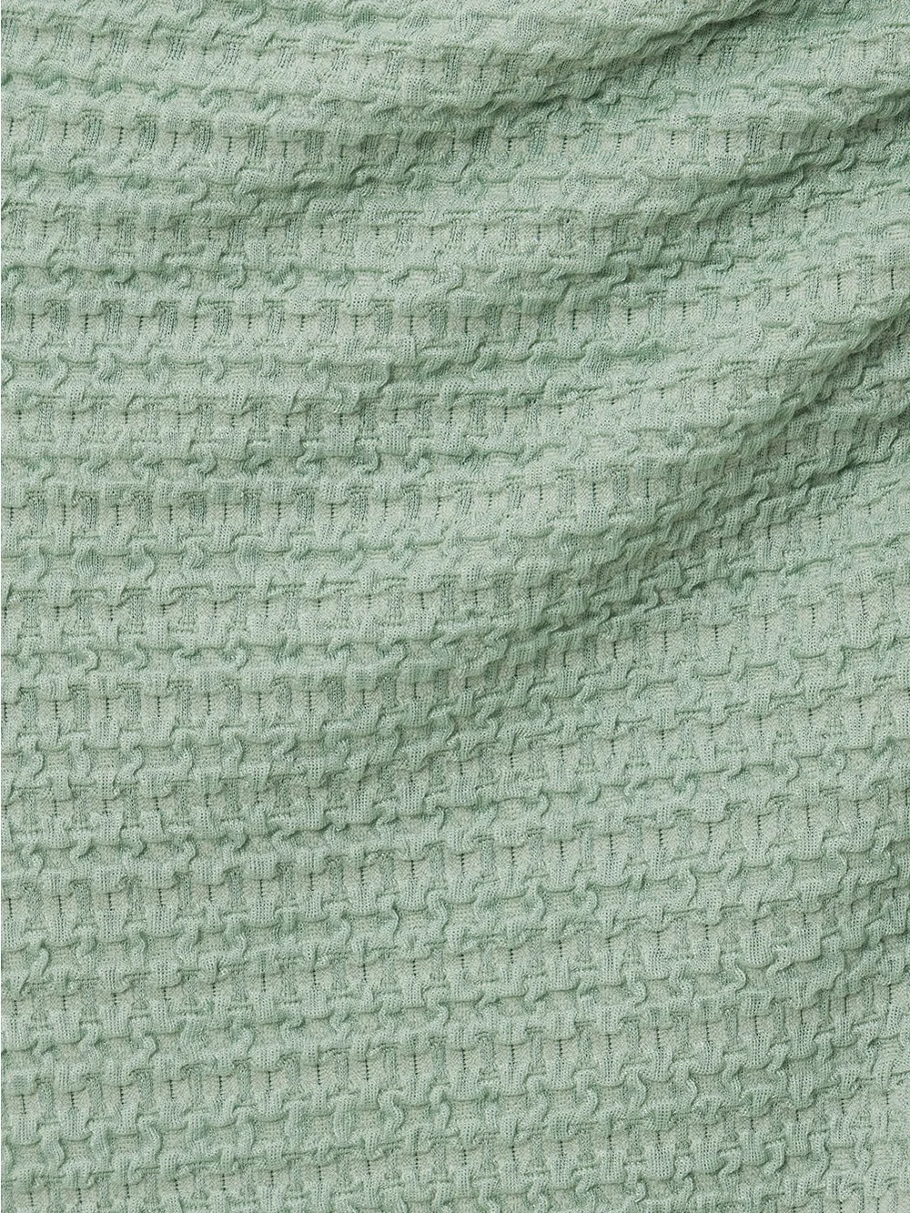 SABO One-Shoulder Knit Set in Sage Green (NWOT)